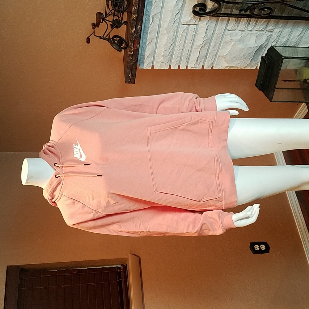 Peach colour hoodie